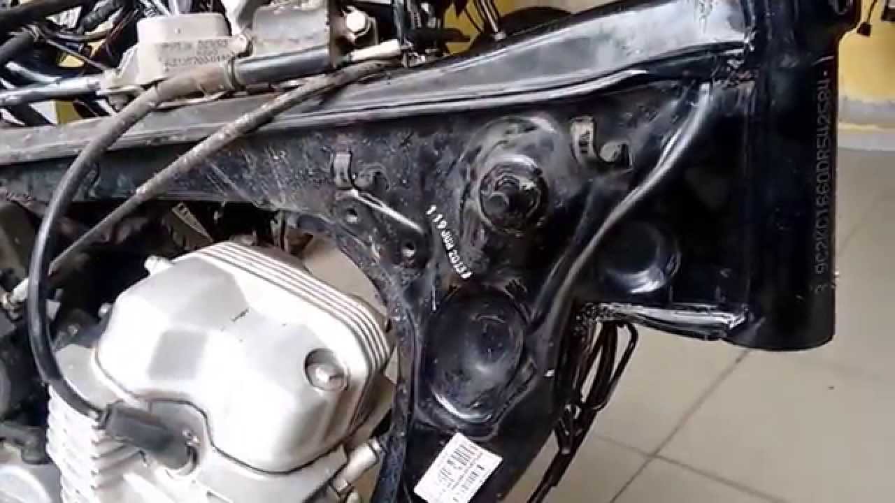 Desempeno e Alinhamento do quadro (chassi) da Honda Titan 150