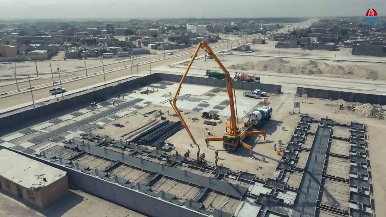 مشروع انشاء مدرسة نموذجية في قضاء الزبير مع شركة ايني الايطالية ENI - هيأة تشغيل حقل الزبير النفطي