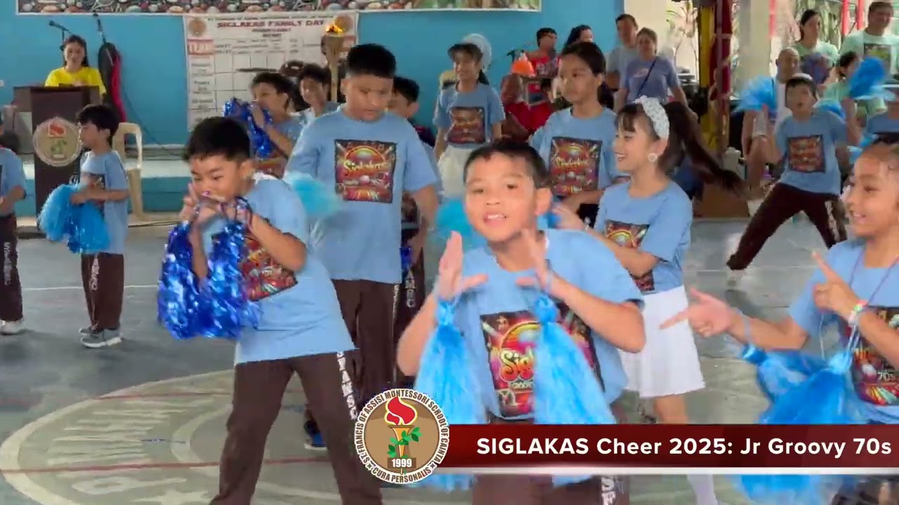 SFAMSC Siglakas Cheer Contest 2025: Junior Groovy 70s