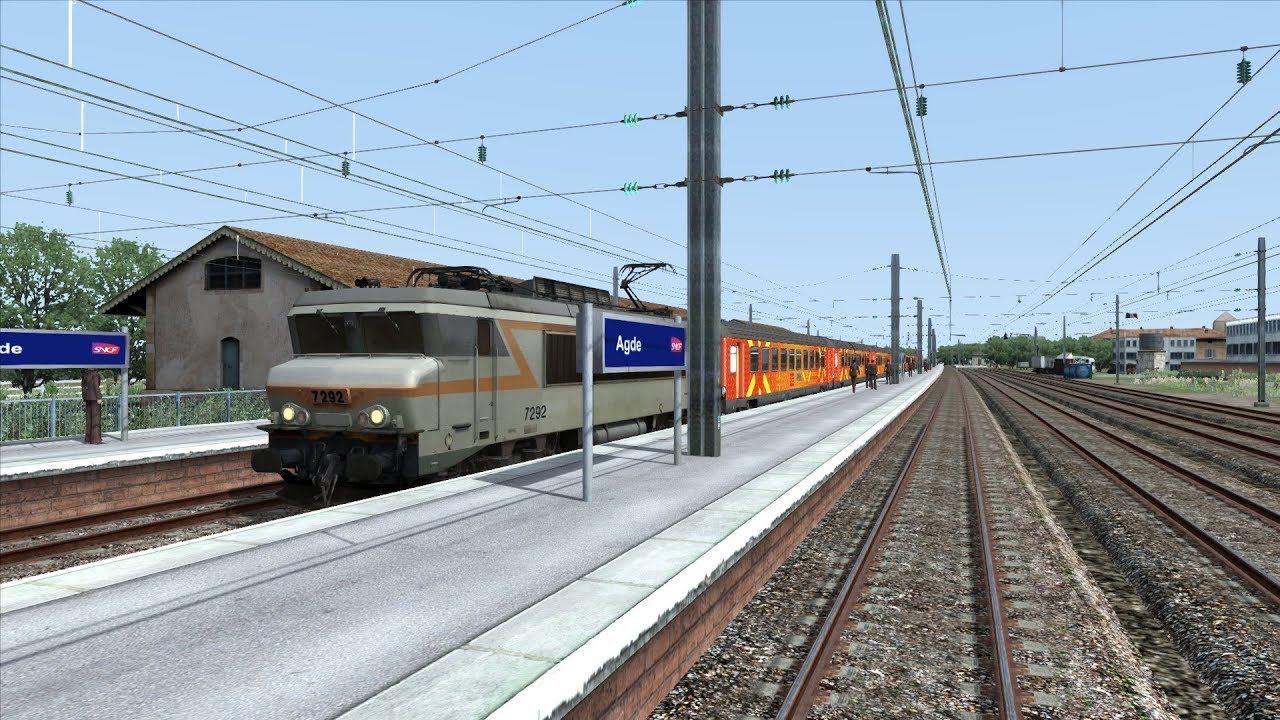 Train Simulator 2018 - TER Montpellier Béziers
