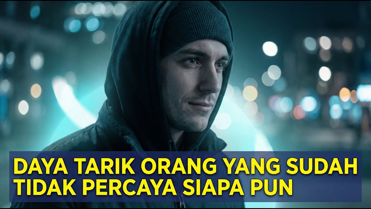 DAYA TARIK SESEORANG YANG SUDAH TIDAK PERCAYA SIAPA PUN!