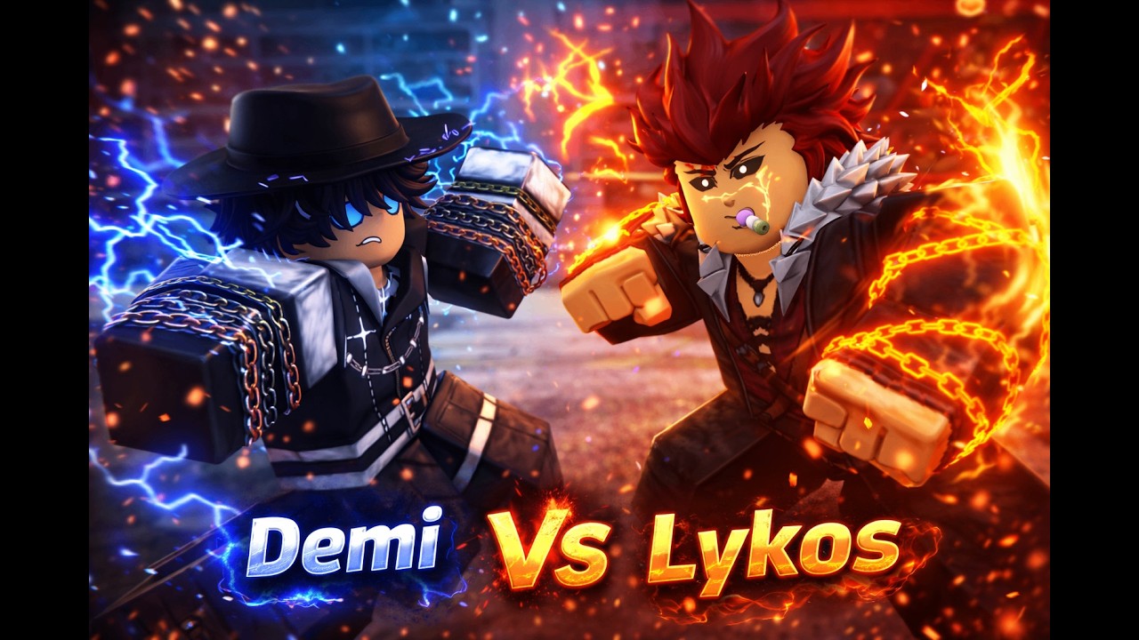 Demi Tokita VS Lykos Kure (Roblox Fistborn)