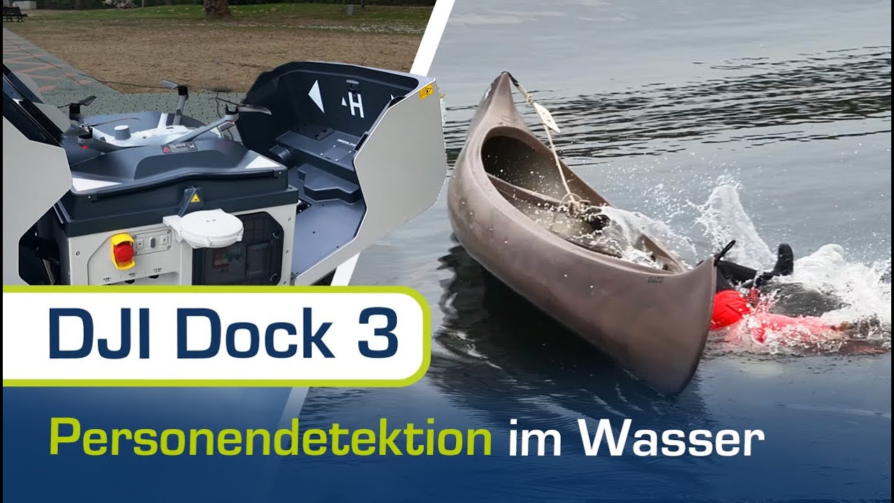 Dock-Drohne im Einsatz bei der DLRG | Livetest zur Wasserrettung