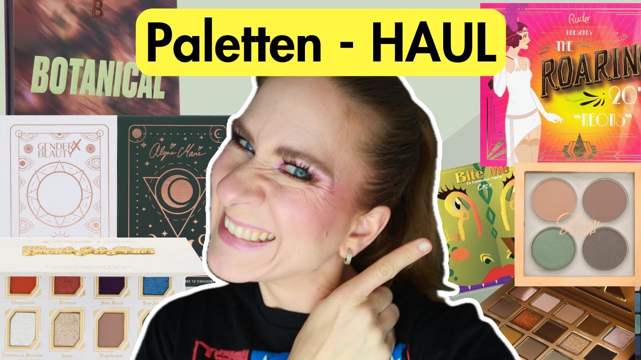 Paletten HAUL | So viele neue und schönen Paletten in meiner Sammlung