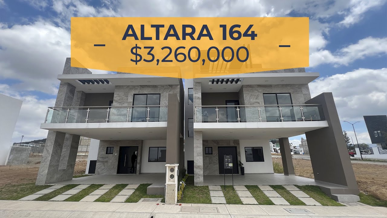 HERMOSA CASA CON ROOF GARDEN $3,831,000 EN ALTARA 164 PACHUCA HIDALGO