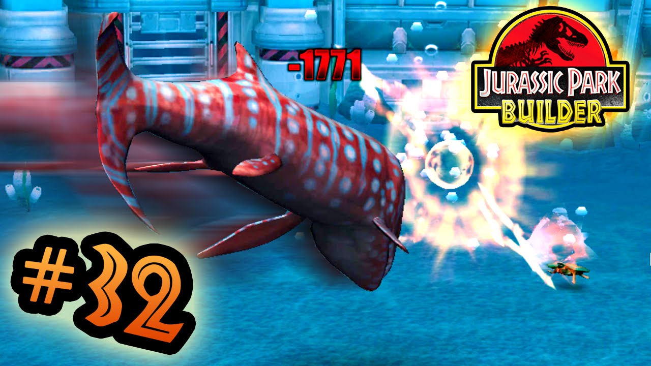 Jurassic Park Builder: MARINE Tournament: Part 32 Headbutt Honcho! HD