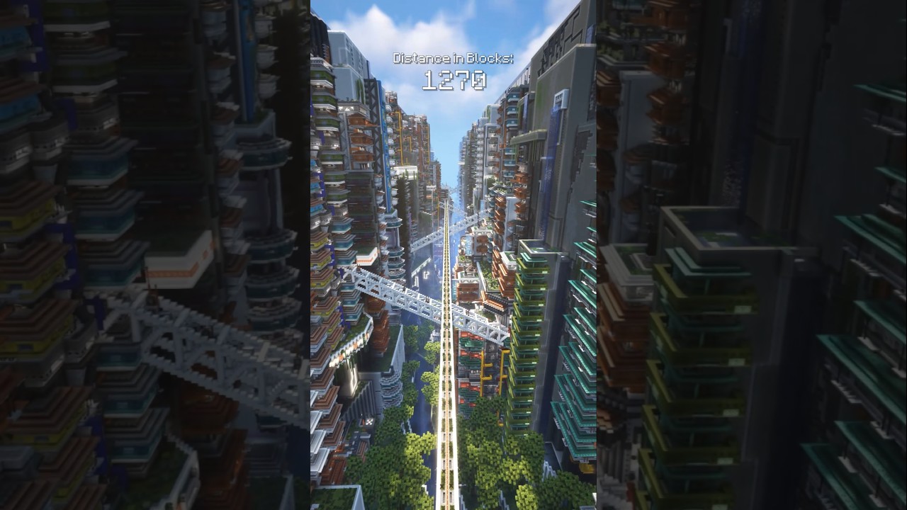 Is this the coolest railway in Minecraft?