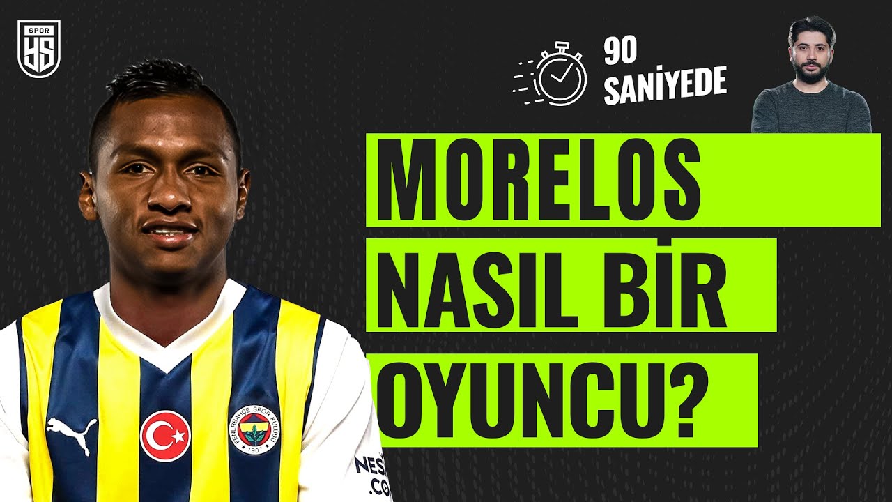 90 saniyede Alfredo Morelos'u anlattık: Fenerbah&ccedil;e'de ne yapar?