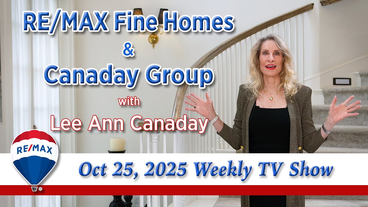 RE/MAX Fine Home & Canaday Group - Oct 18, 2025 TV Show 🤓  📓 📍   orangecountyrealestate 🏠🏠
