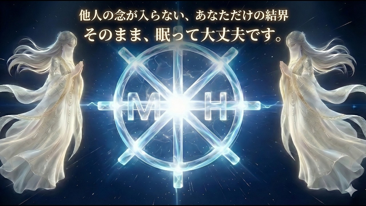【睡眠・空間浄化4K】疲れ切った心を優しく溶かす。部屋を聖域に変えるMHヒーリング音楽｜不安浄化・遠隔充電済み