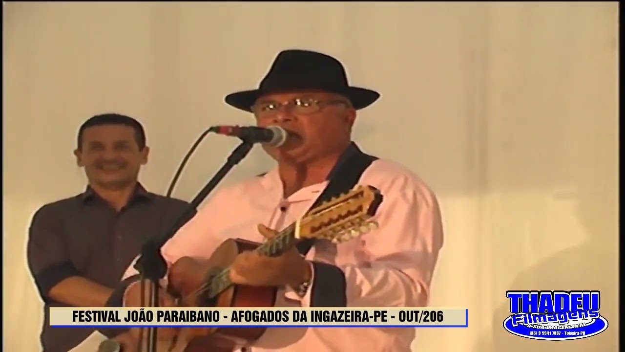VALDIR TELES E BIO DIONÍSIO NO FESTIVAL JOÃO PARAIBANO EM AGOGADOS DA INGAZEIRA PE 2016