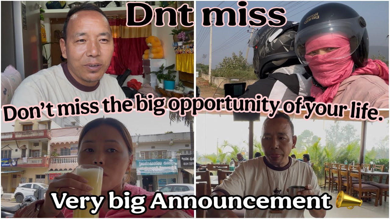A VERY BIG ANNOUNCEMENT 📣 FOR OUR TIBETAN COMMUNITY #tibetanyoutuber #tibetanvloger #announcement 