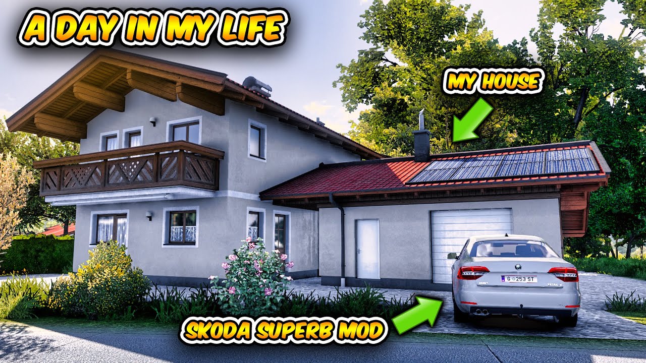 A Day In The Life Of An ETS2 Truck Driver | Skoda Superb Mod | ETS2 1.46 Beta Roleplay!