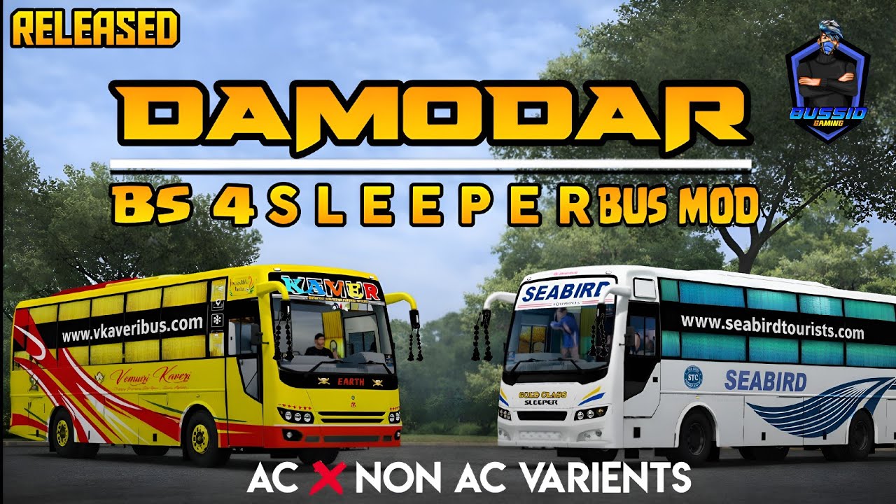 🔥 ASHOK LEYLAND DAMODAR BS - IV BUS MOD RELEASED FOR BUSSID | DOWNLOAD NOW | 🤑