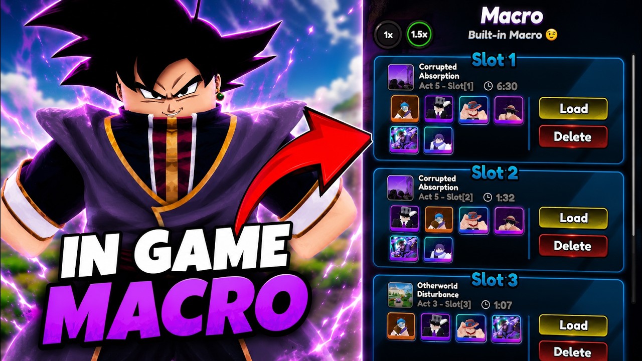 Как использовать внутриигровой макрос в Universal Tower Defense X!