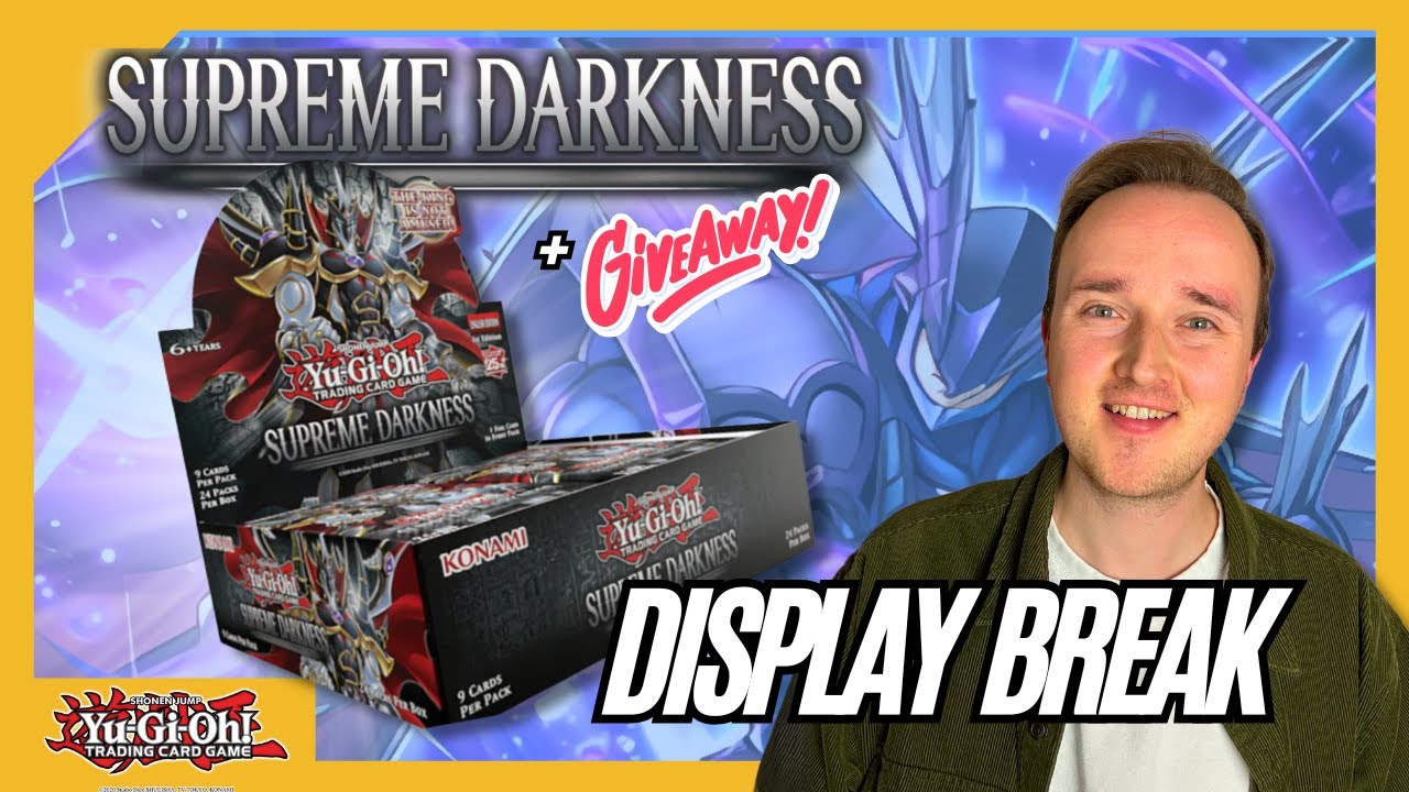 👑 Der König ist hocherfreut - Yu-Gi-Oh! Surpreme Darkness Display Opening #yugioh #konami #tcg #ygo