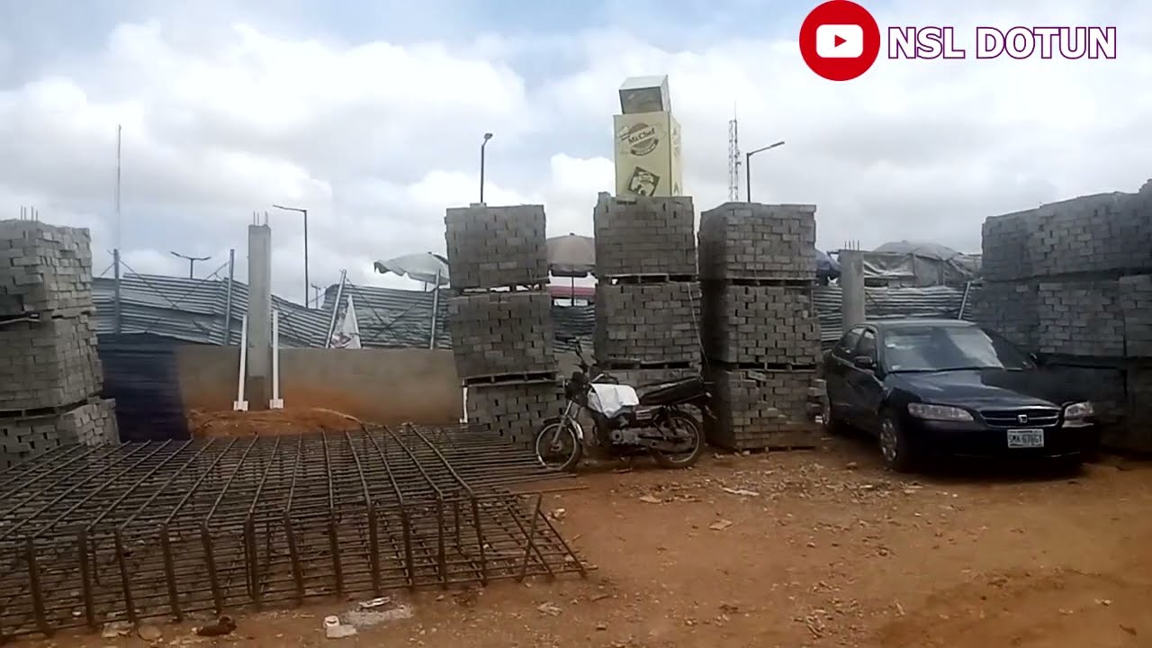 Ongoing Construction in Ibadan! Challenge Bus Terminal Project Building Progress 2021