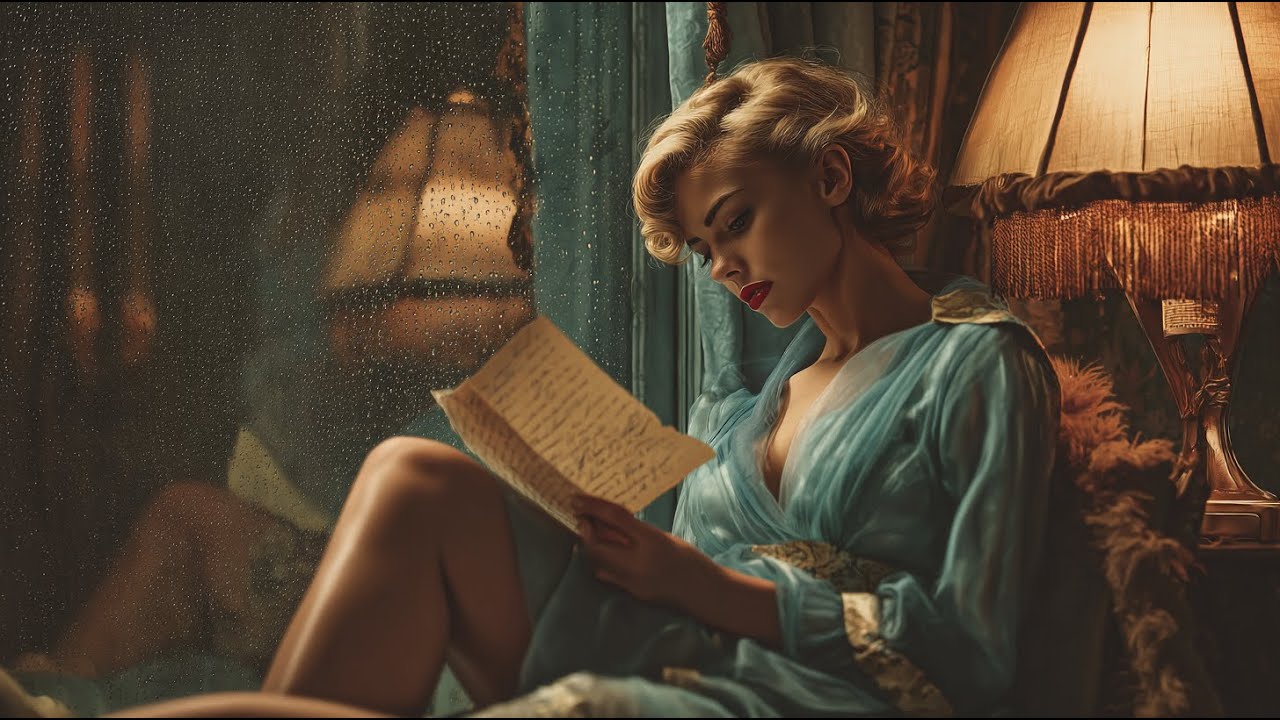 Timeless Love Letters 💌 Sad Oldies Playing in the Rain (1950s Emotional Songs)