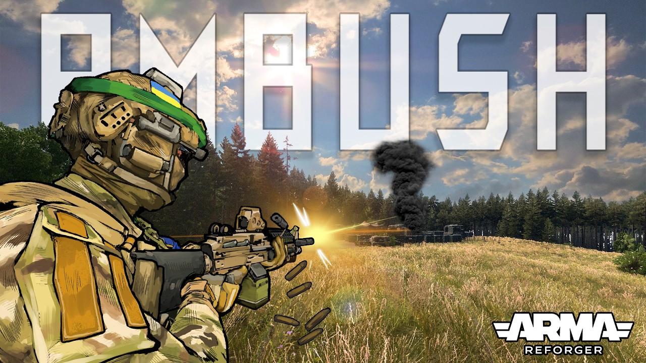 Ambushing a Russian Mortar Base on The Eastern Front - Arma Reforger