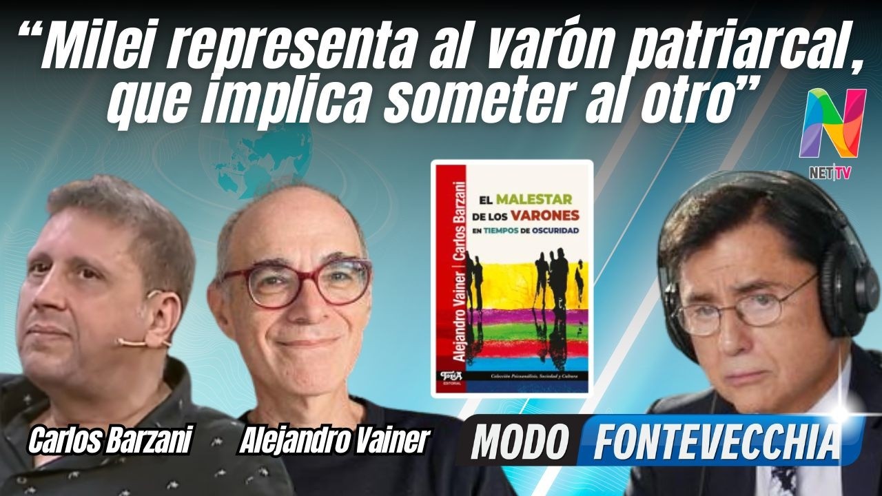 Alejandro Vainer y Carlos Barzani, de 