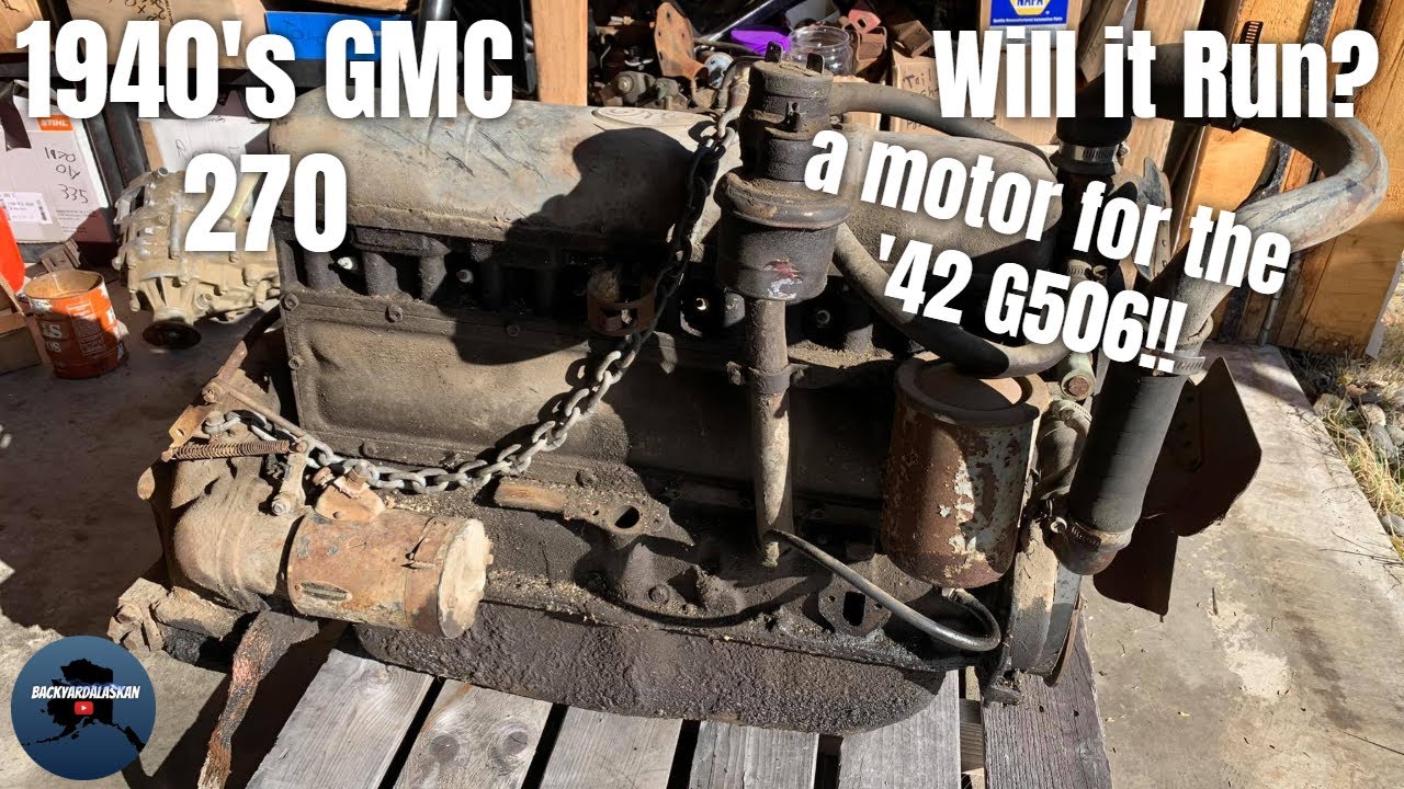 Will It Run? 1940s GMC 270 Revival - First Start In 20+ Years!