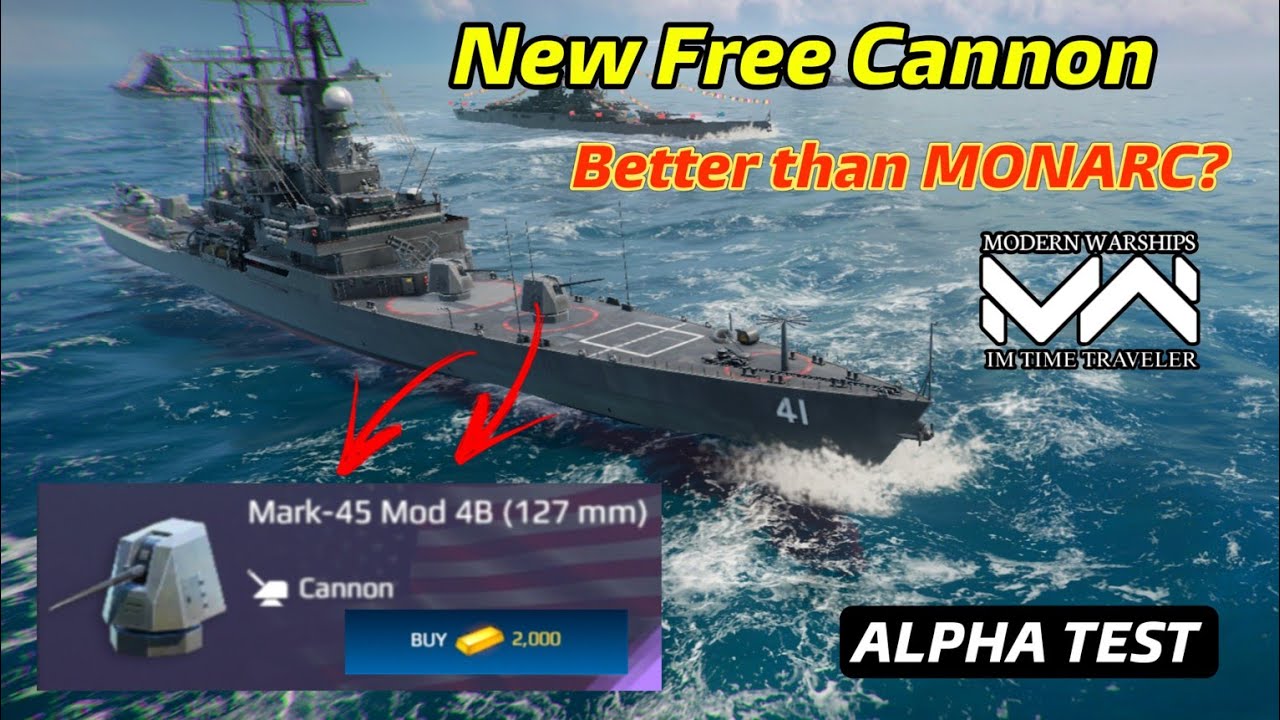 Modern Warships Mark-45 Mod 4B Review