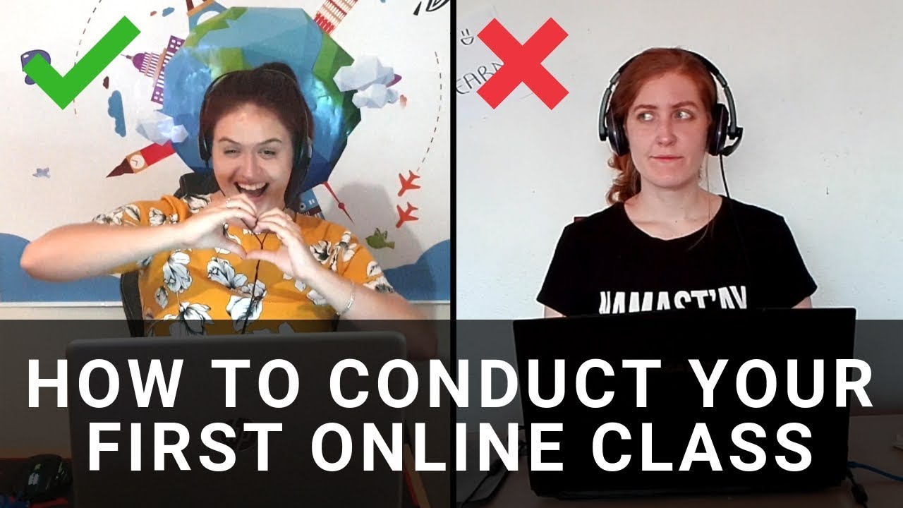 How to Conduct Your First Online Class