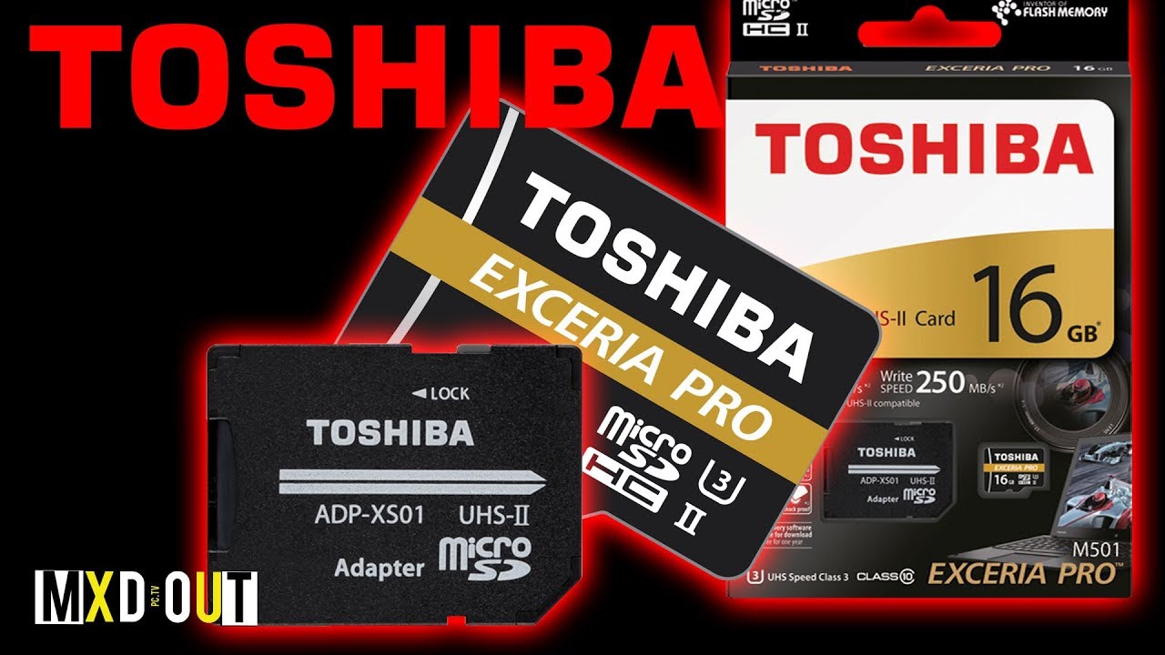 Toshiba M501 Micro SD Card and Adaptor Review