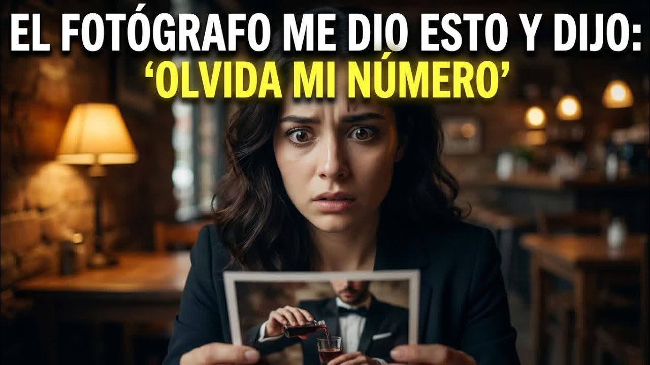 El fotógrafo me dio la foto que nadie debía ver en mi boda.