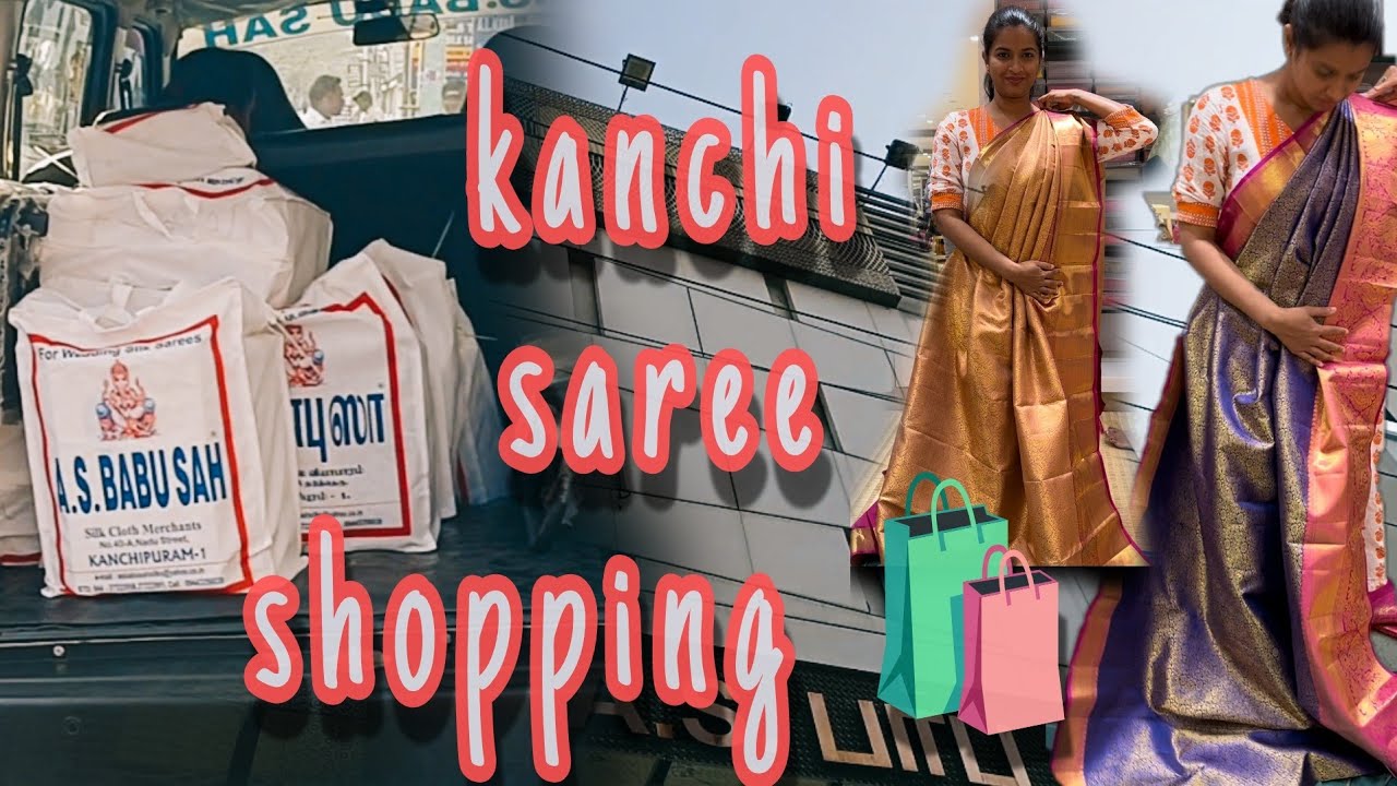 kanchipuram ನಲ್ಲಿ saree shopping As a BRIDE👰| ಕನ್ನಡ❤️