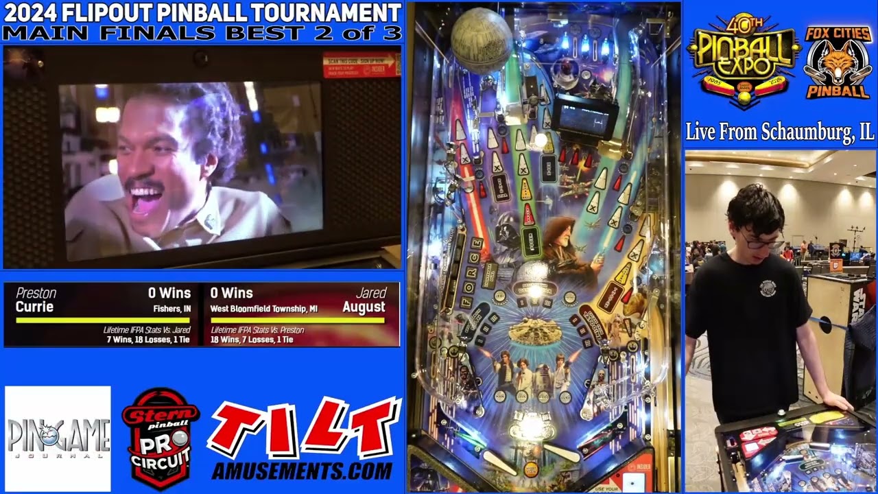 Pinball Expo Tournament Top 24 Finals Part 4