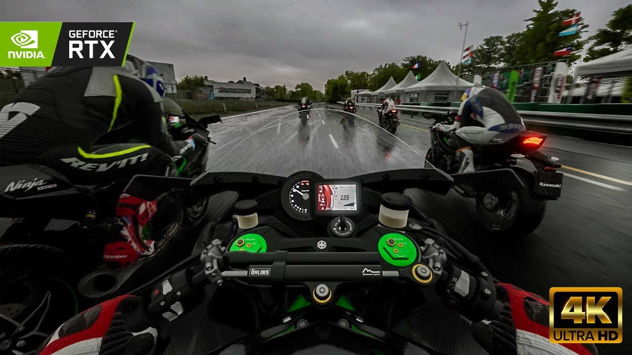 Ride 4 - Realistic First Person POV Gameplay - Kawasaki Ninja H2R - Max Speed |