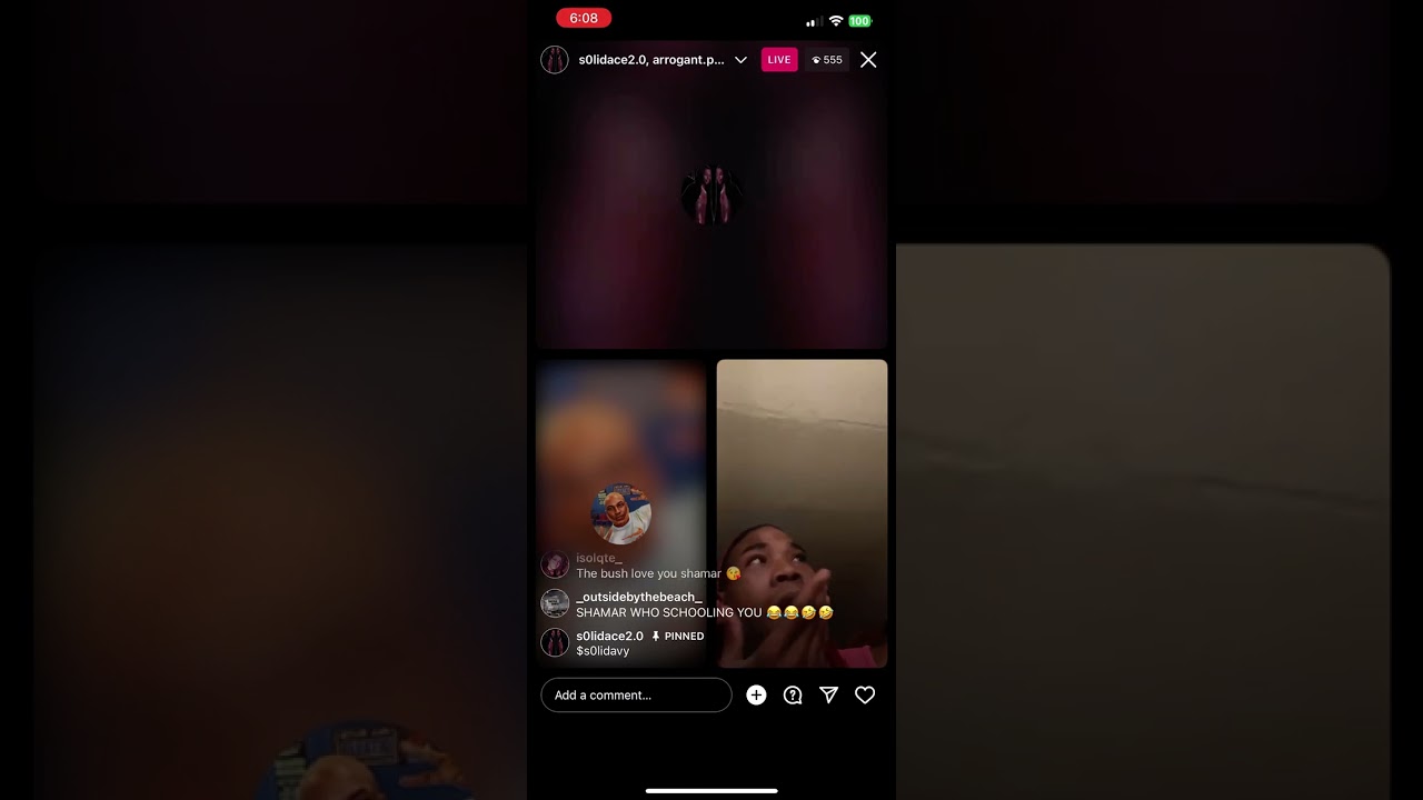 Shamar tried to set ace up now puss and Shamar going at it 😂😅🤩