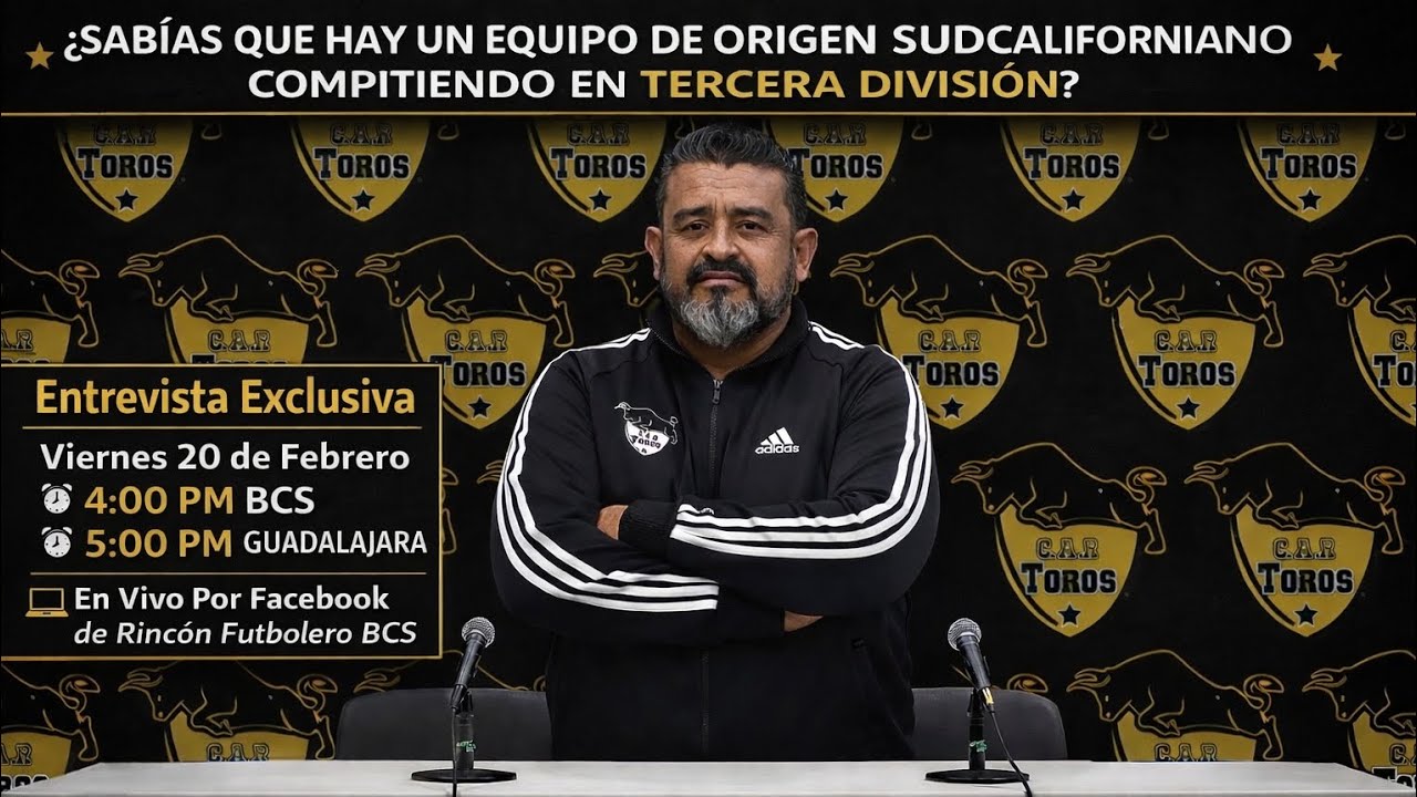 ¿Sabías que hay un equipo de origen Sudcaliforniano en la tercera división?