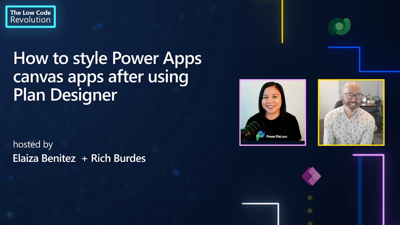 How to style Power Apps canvas apps after using Plan Designer
