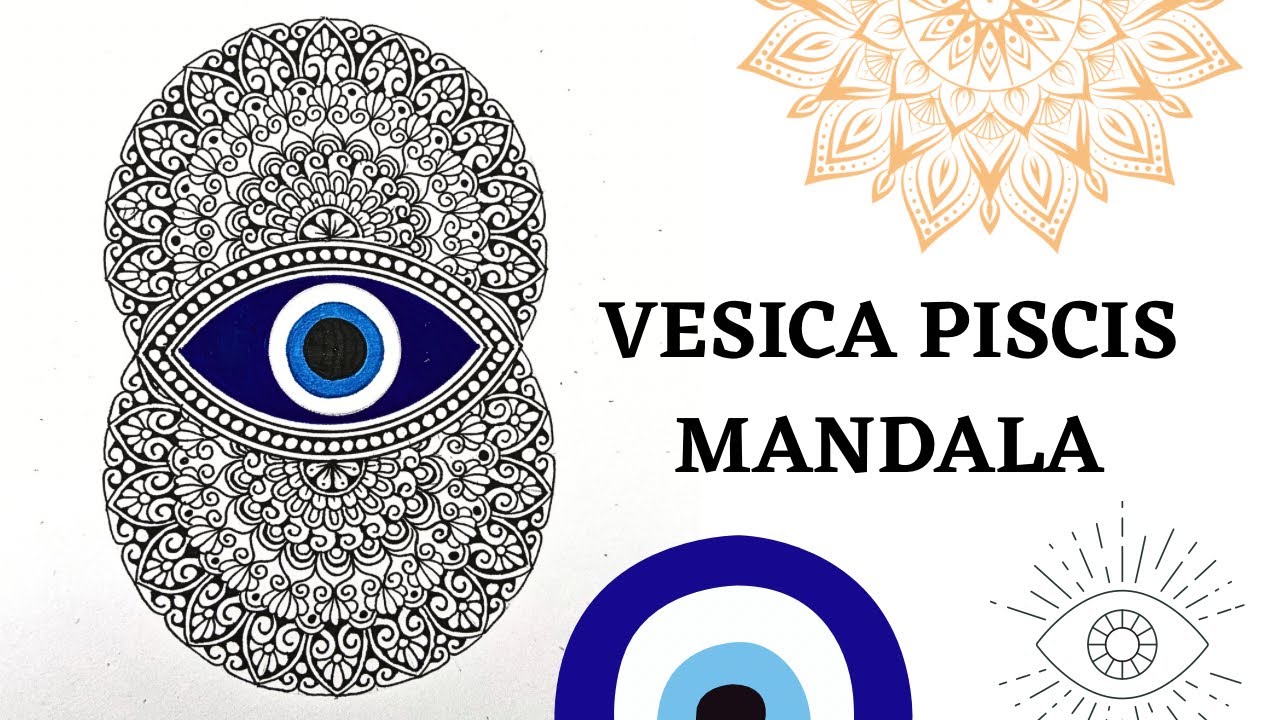 VESICA PISCIS  | Sacred Geometry Series Ep-3 | My World Of Mandalas | MWM