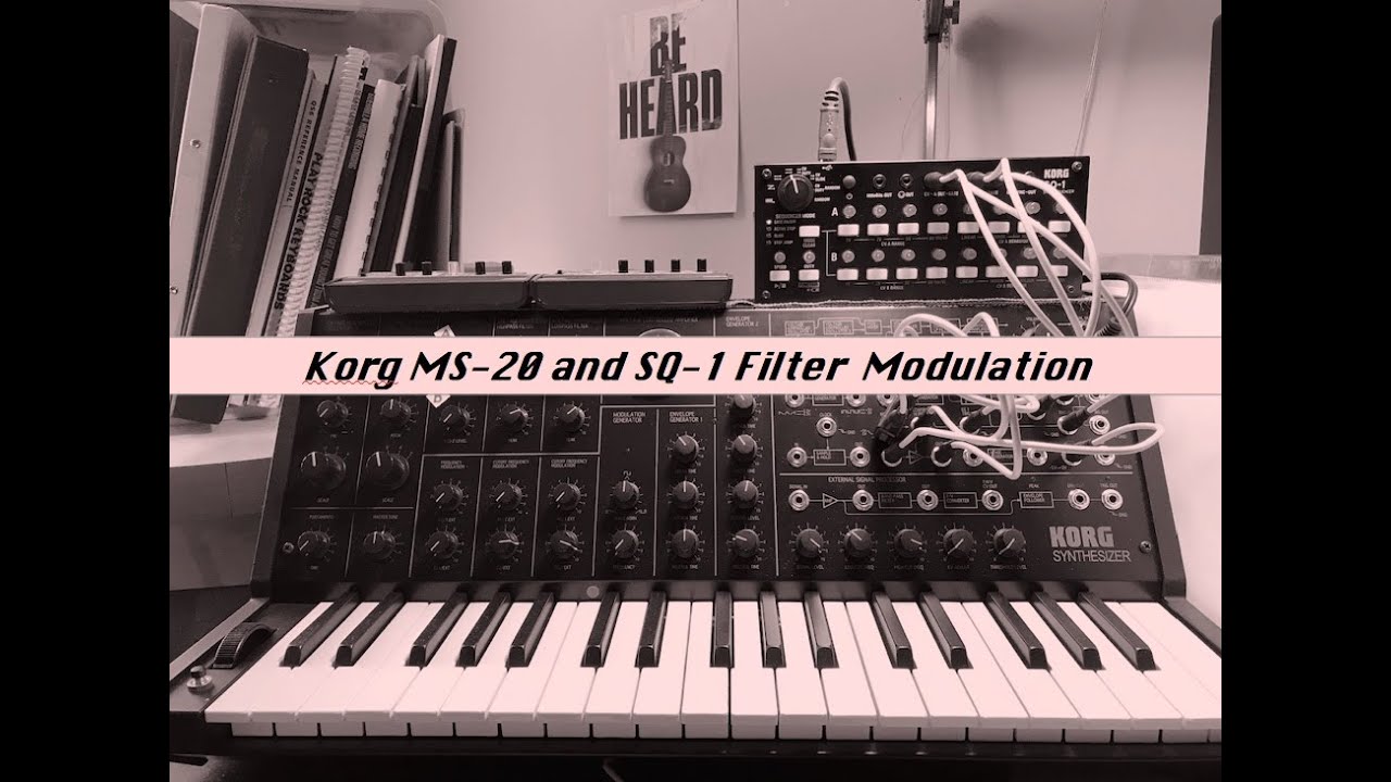 Lecture #2: Korg SQ-1 Filter Modulation of Korg's MS-20