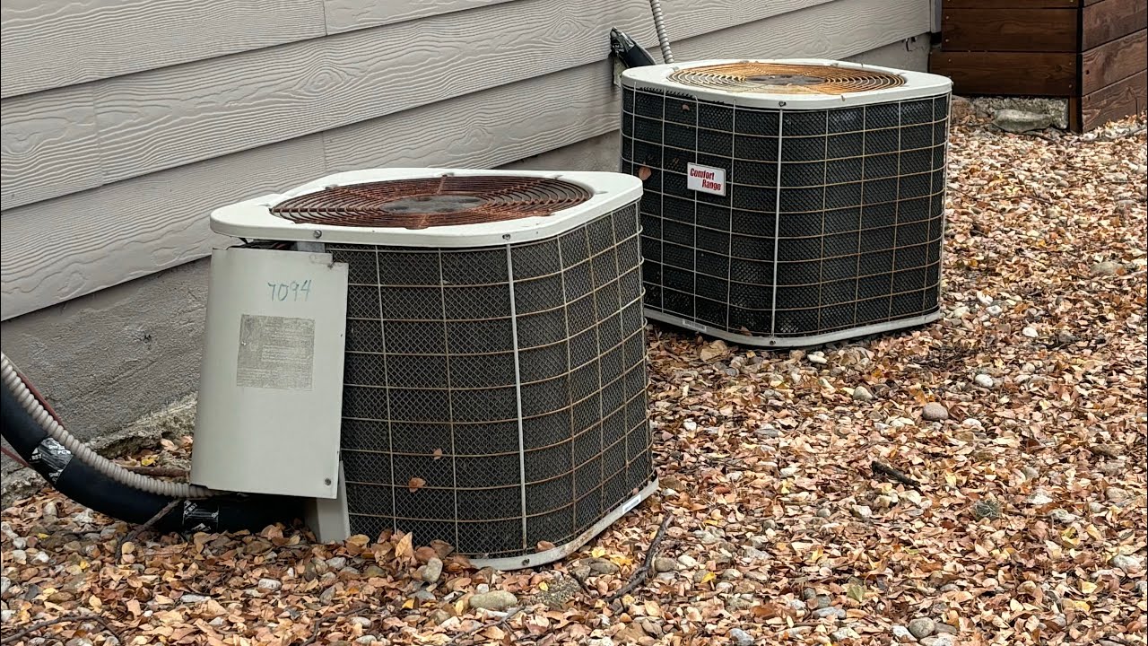Two Comfortrange condensers startup and run