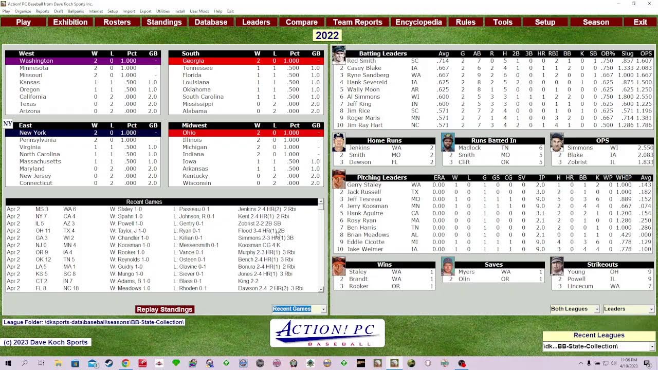 OOTP 24 Cubs v. Pirates | All Time League