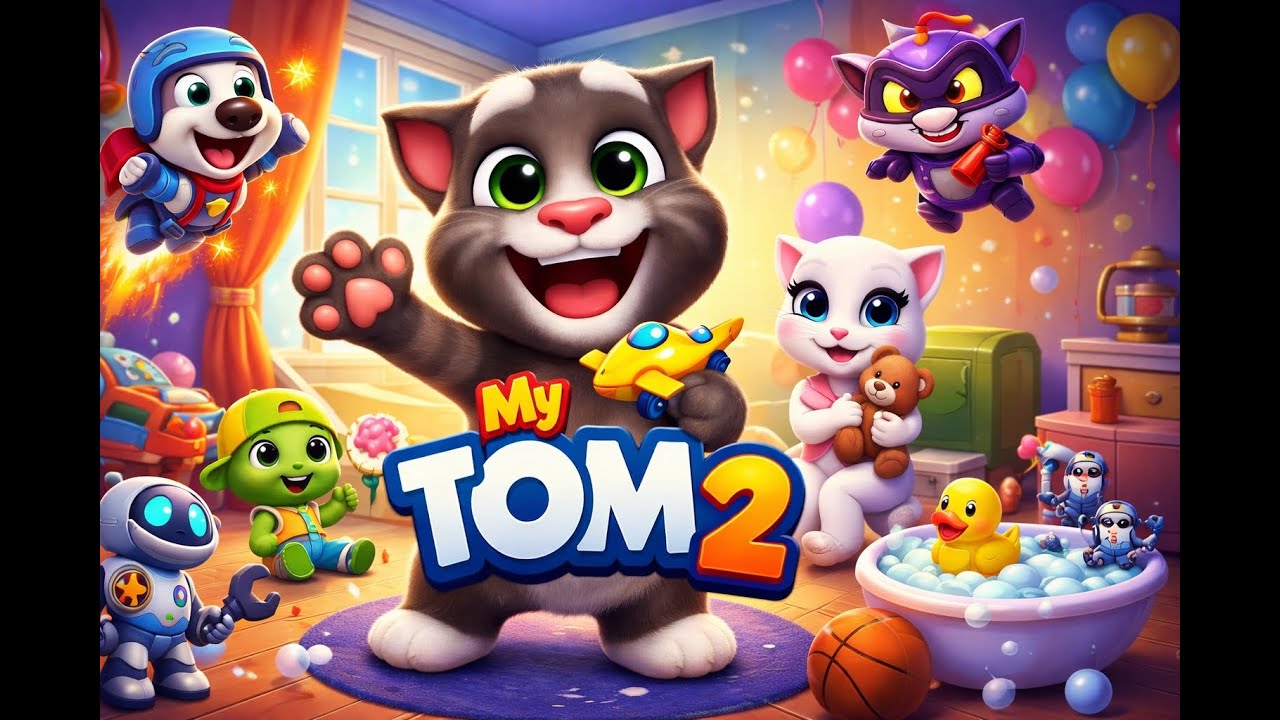 LIVE | My Tom 2 Game Play 😺 Tom Ko Happy Banate Hain!