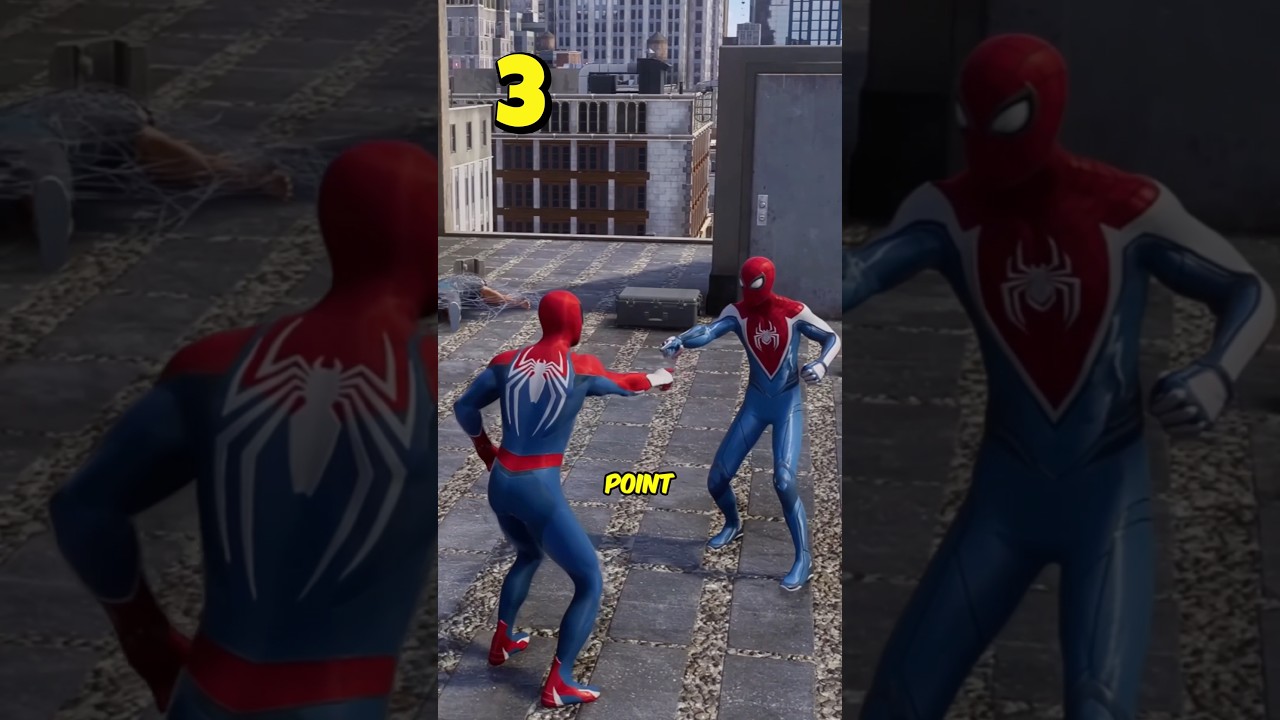 В какой игре про Человека-паука самая лучшая пасхалка? #spiderman #marvelspiderman #marvelsspider...