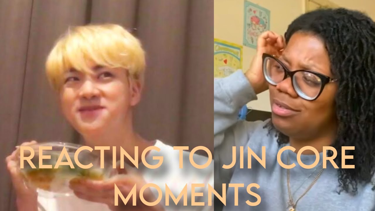 JIN IS DEFINITELY A CHARACTER | Reacting To Jin Core Moments 