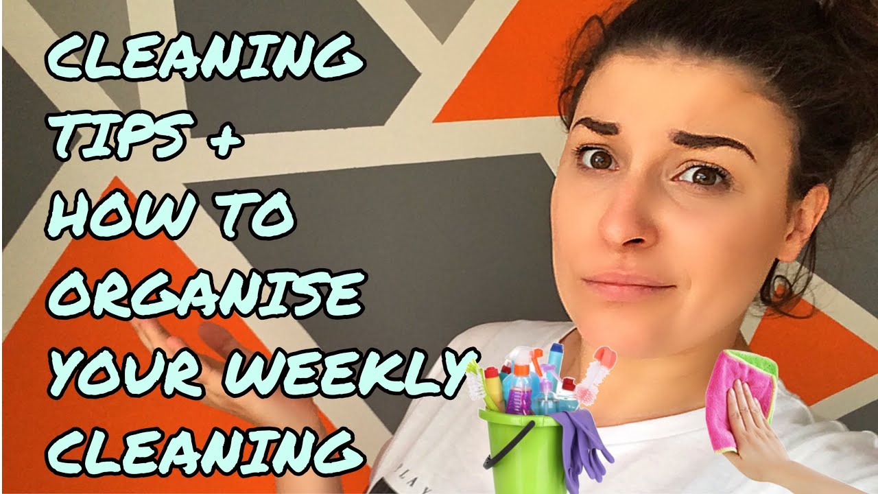HOW TO GET CHORES DONE WEEKLY!! CLEANING ORGANISATION | BEGINNERS CLEANING SCHEDULE