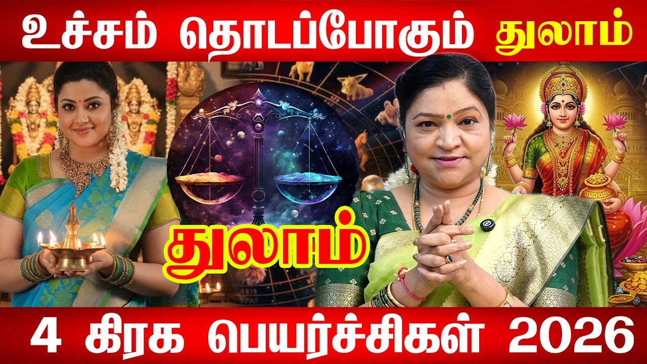 துலாம் - எழுதி வச்சிக்கோங்க இதை செய்தால் 100% வெற்றி நிச்சயம்! | Thulam Rasi | kiragam Peyarchi 2026