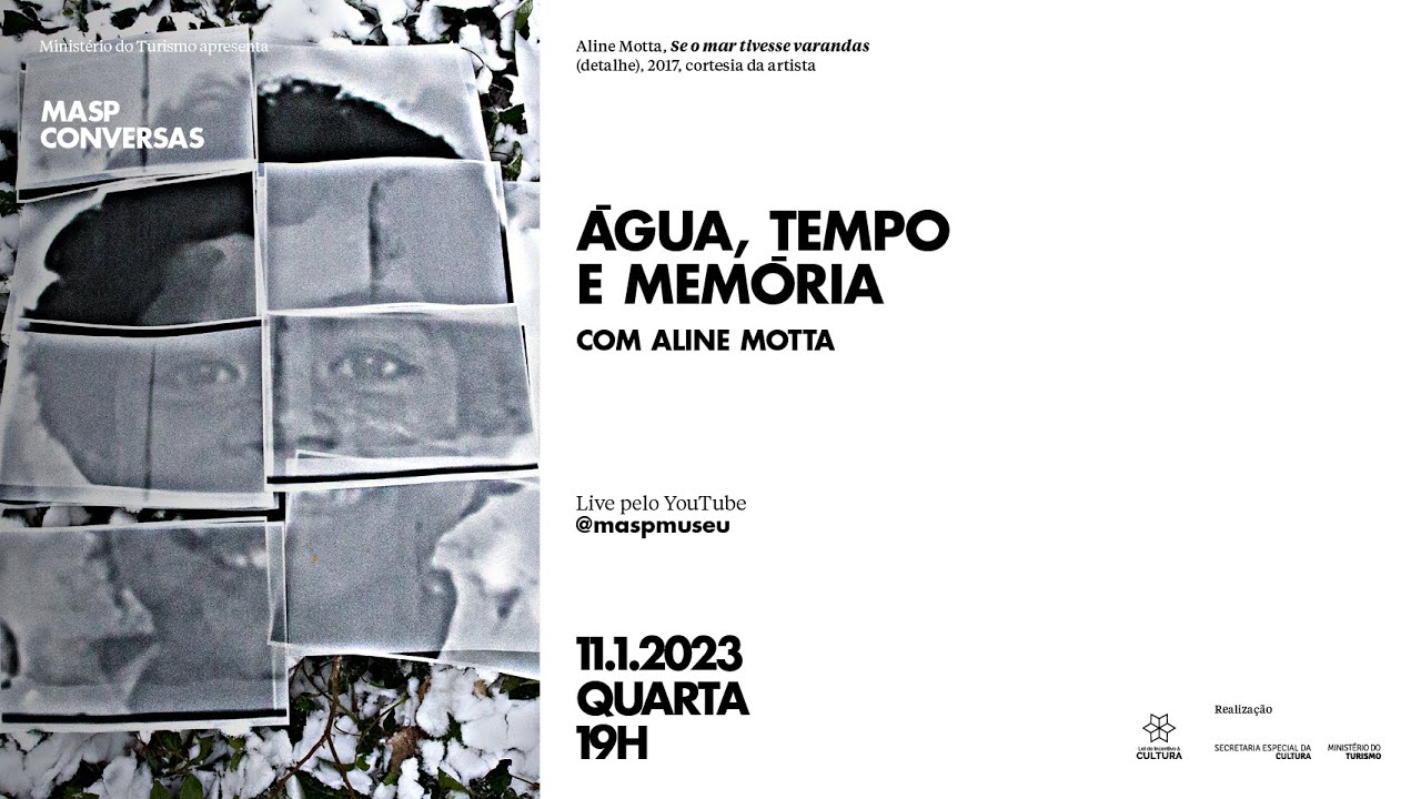 MASP Conversas | Água, tempo e memória | 11.1.2023