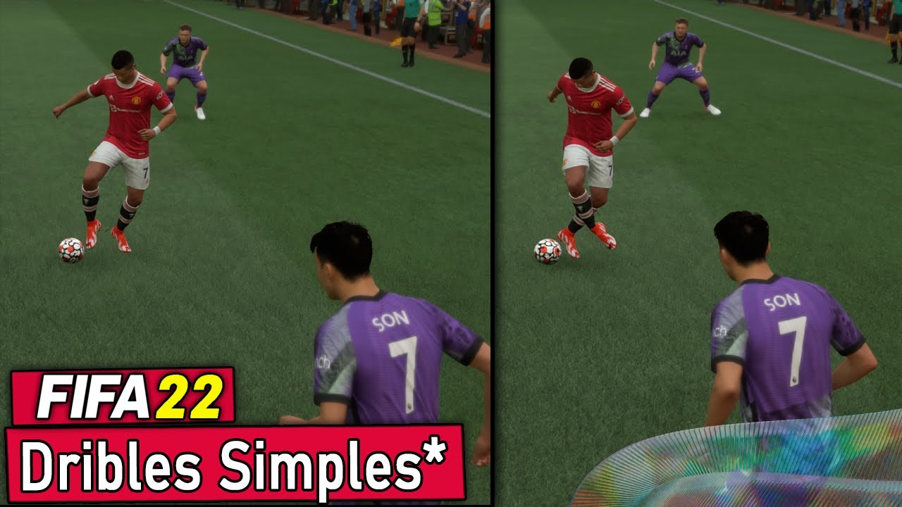 FIFA 22  - TOP 5 DRIBLES SIMPLES e EFECTIVOS | TUTORIAL DRIBLES | XBOX & PLAYSTATION