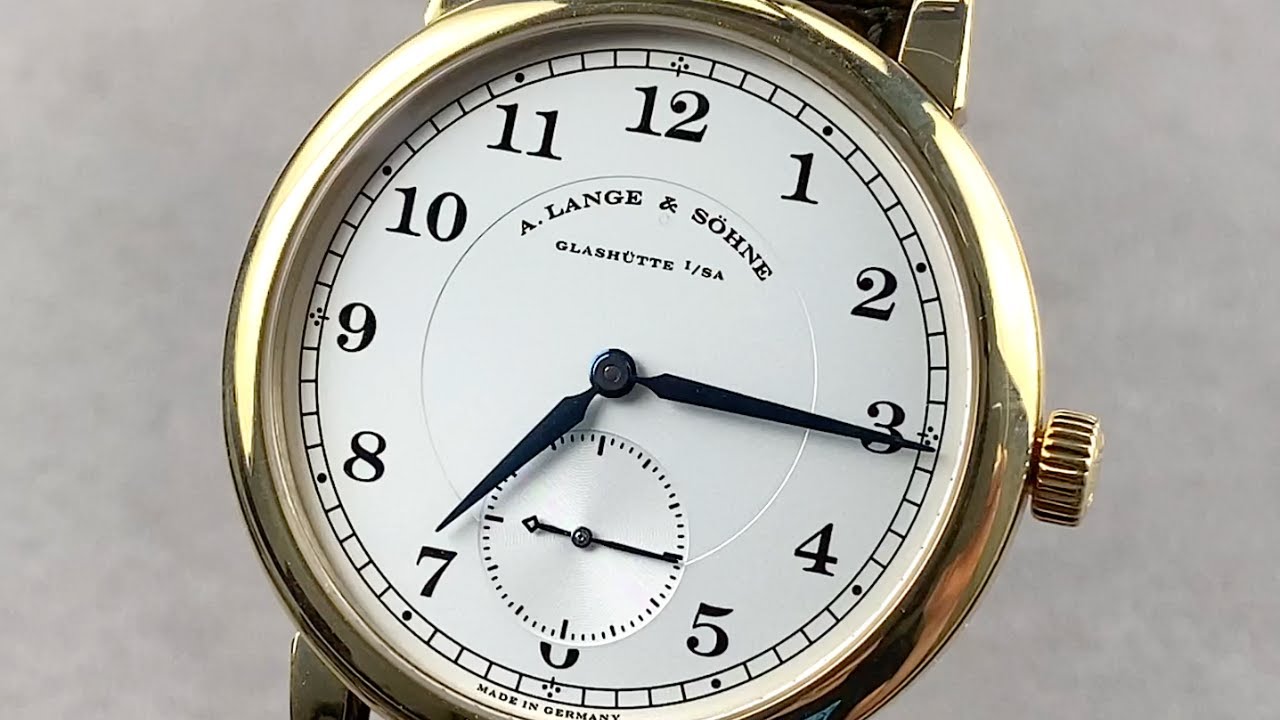 A. Lange & Sohne 1815 233.021 A. Lange & Sohne Watch Review