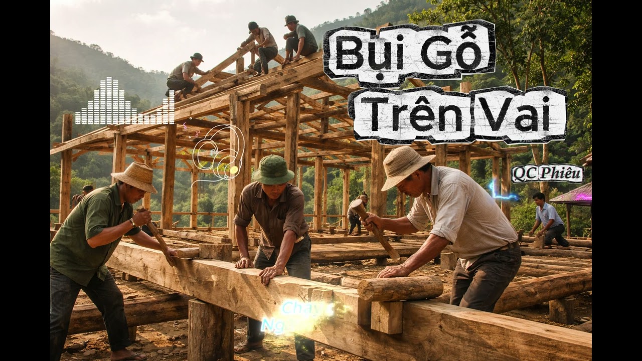 Bụi Gỗ Trên Vai - Một Ca Khúc Nói Về Người Thợ Mộc Tận Tụy với công việc #music #qcphiêu #tromusic