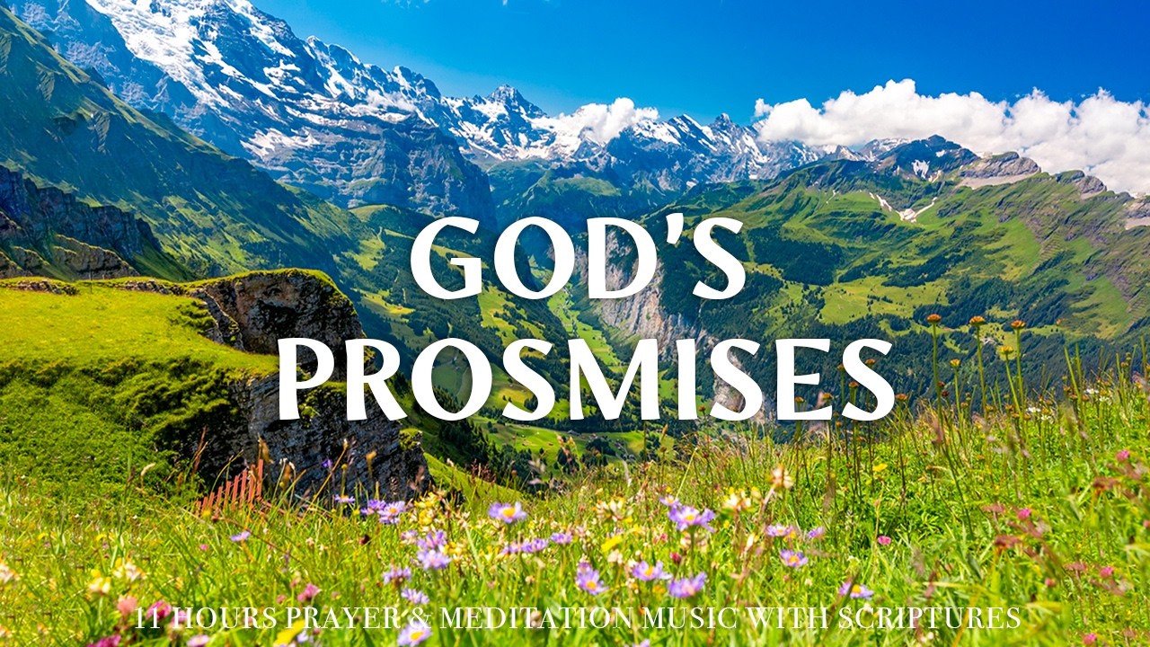 GOD'S PROMISES | Calming Scriptures with Soft Gospel Piano | Christian Harmonies