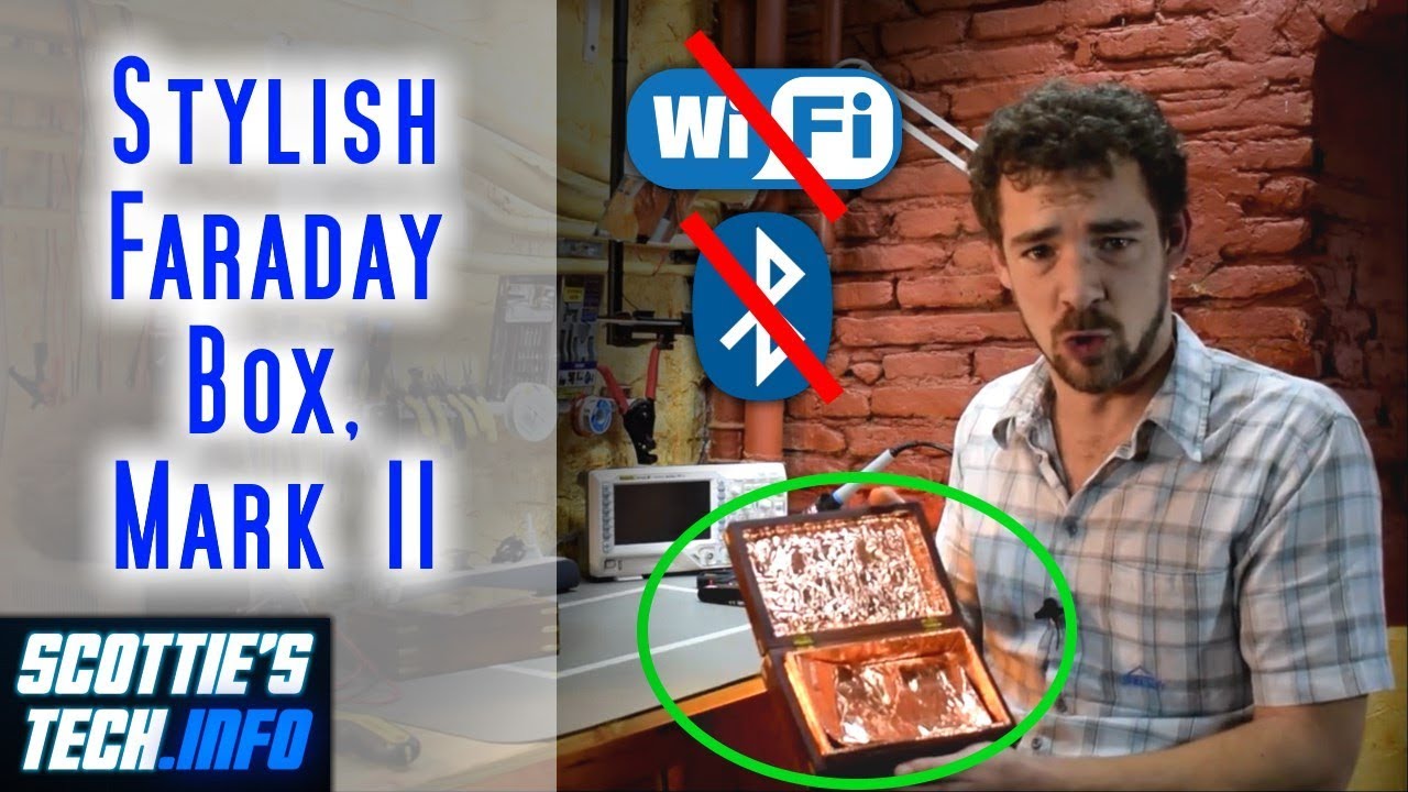 Лучший стильный смартфон Faraday Box